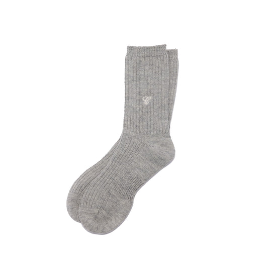 WOOL EMBROIDERED SOCKS
