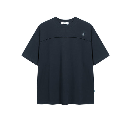 SINGLE PLEAT BOXY TEE