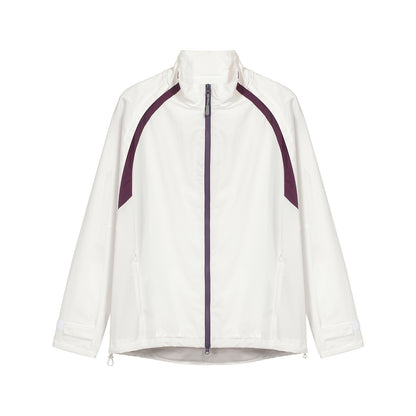 COLOR-BLOCKED SPORT JACKET WITH 3D CUTTING