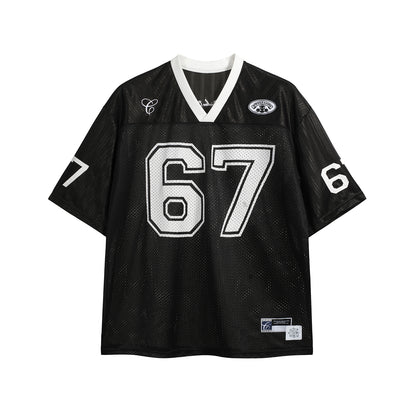 PRINT MESH FABRIC JERSEY