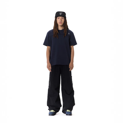 WASH OUT ZIP BAGGY CARGO PANT