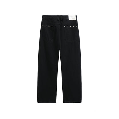 METAL RIVETS BOOT CUT