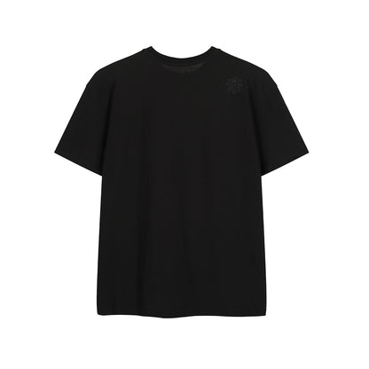 ULTRA THIN PRINTED LINEN BOX TEE