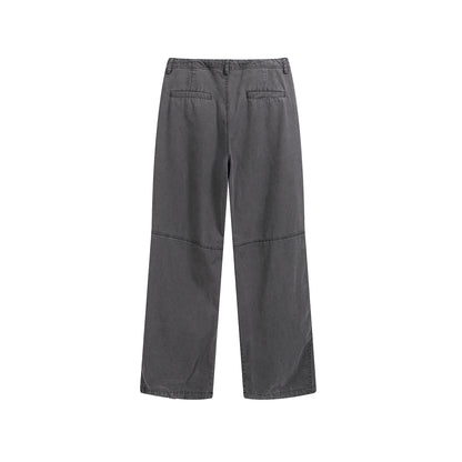WASH OUT ZIP BAGGY CARGO PANT