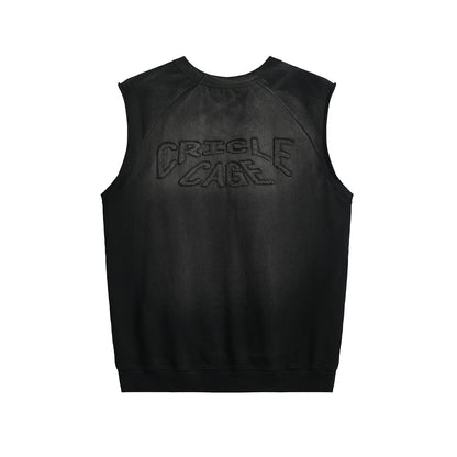 HEAVY WASH APPLIQUÉ TANK TOP