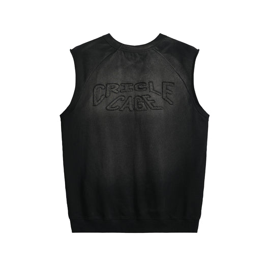HEAVY WASH APPLIQUÉ TANK TOP