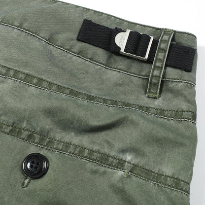 WASH OUT NYLON BAGGY CARGO PANTS
