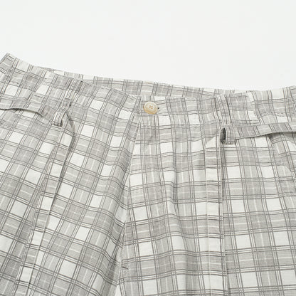 PLAID CARGO PANT RIPSTOP