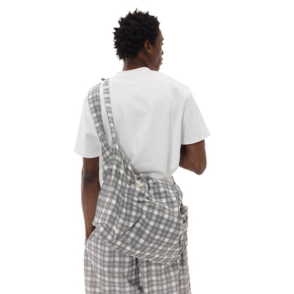 CUSTOM PLAID SLING BAG