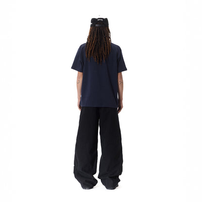WASH OUT ZIP BAGGY CARGO PANT