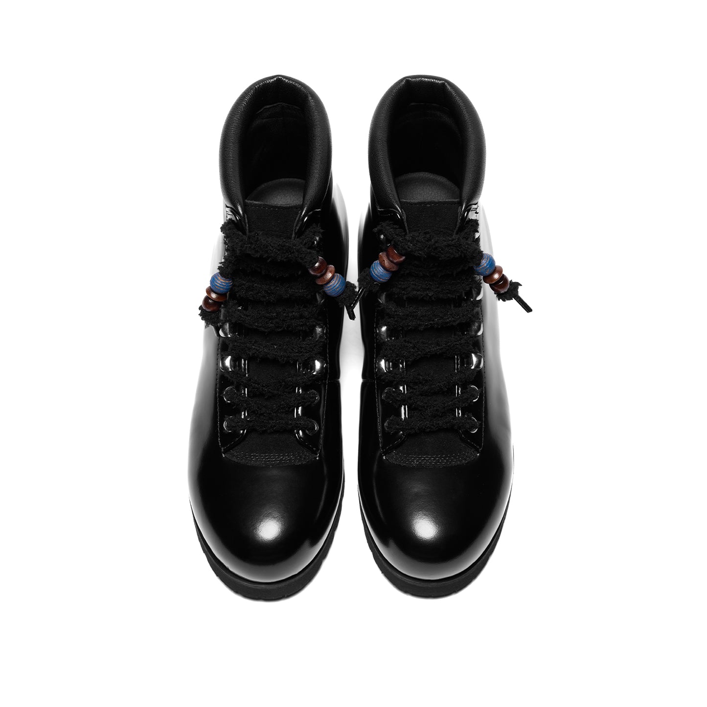 CRICLE CAGE CARABO BOOT – GLOSS BLACK