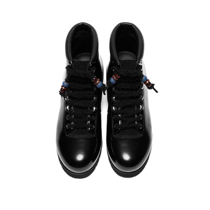 CRICLE CAGE CARABO BOOT – GLOSS BLACK