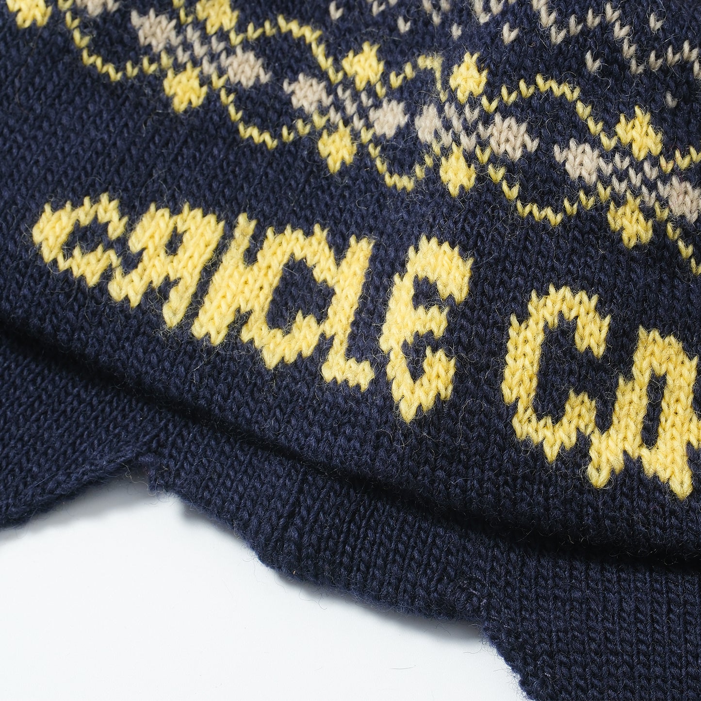 WOOL FAIR ISLE EARFLAP HAT