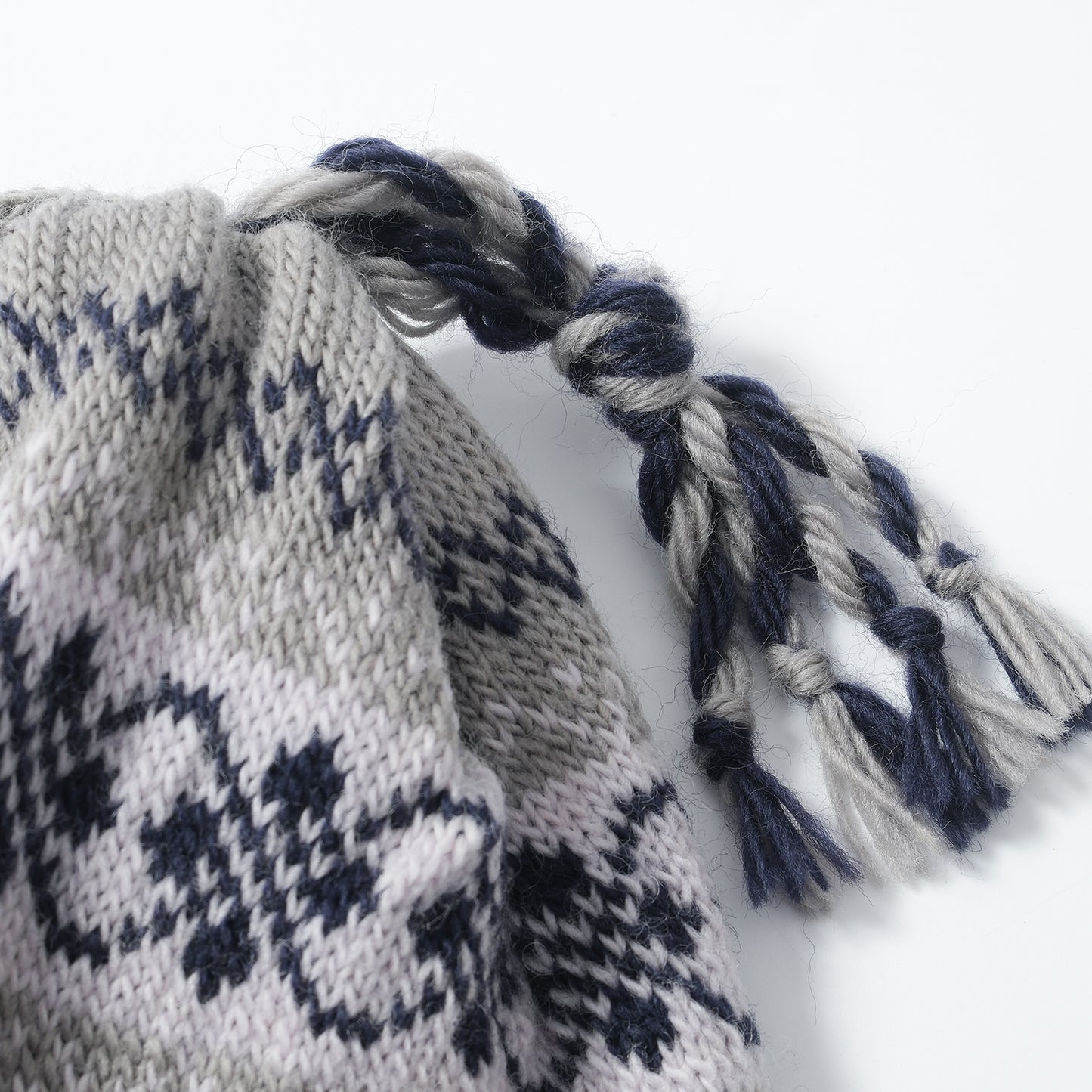 WOOL FAIR ISLE EARFLAP HAT