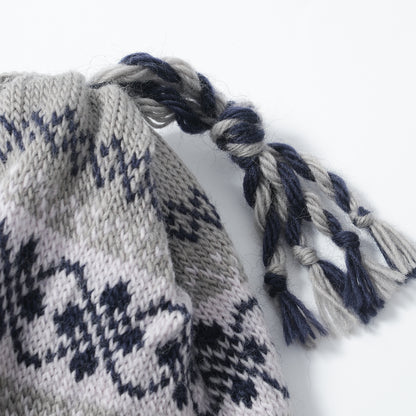 WOOL FAIR ISLE EARFLAP HAT