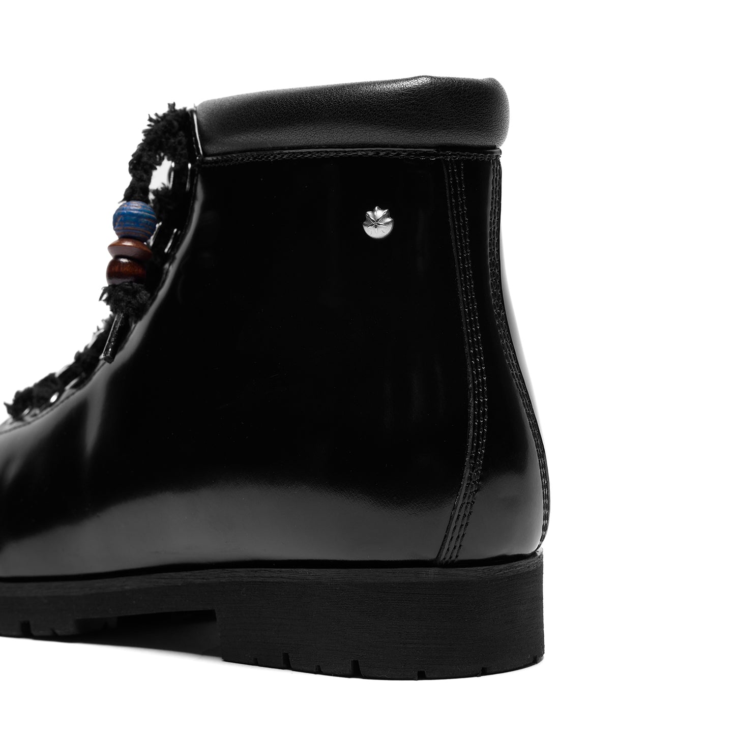 CRICLE CAGE CARABO BOOT – GLOSS BLACK