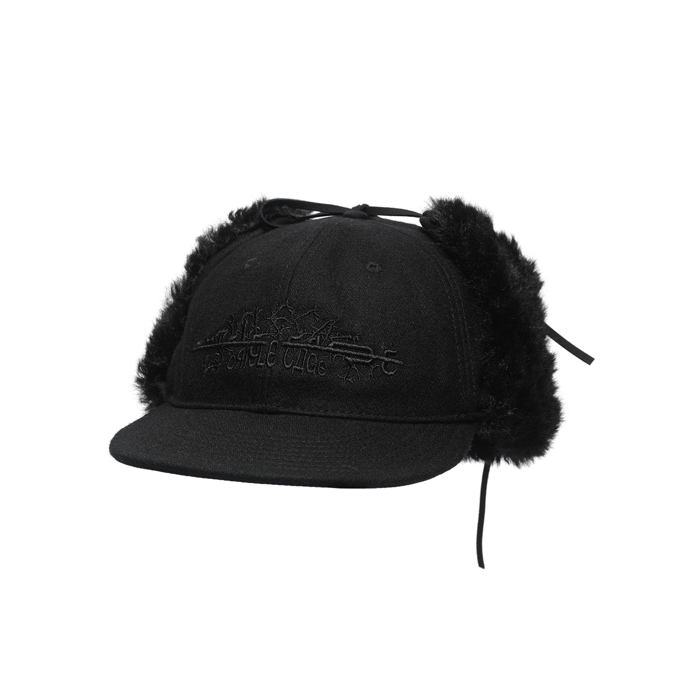 HOUNDSTOOTH EARFLAP CAP