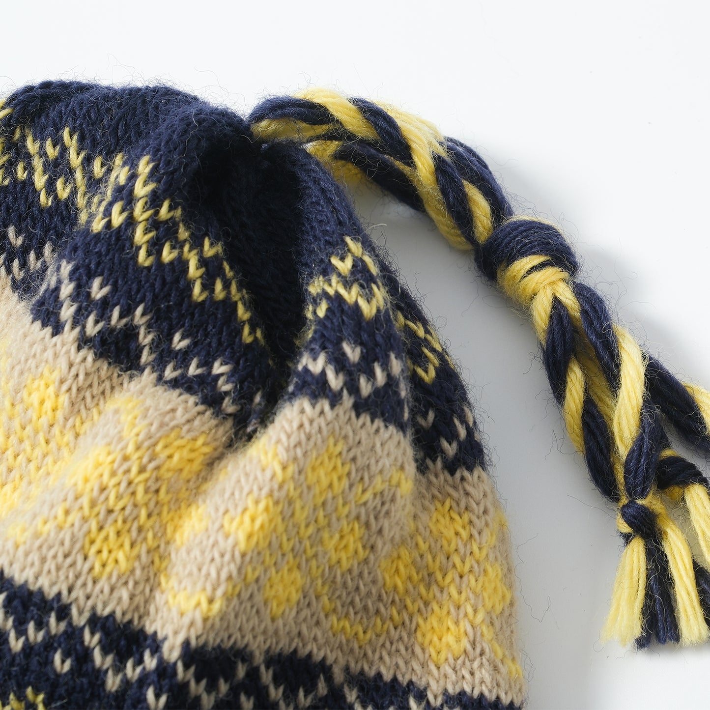 WOOL FAIR ISLE EARFLAP HAT