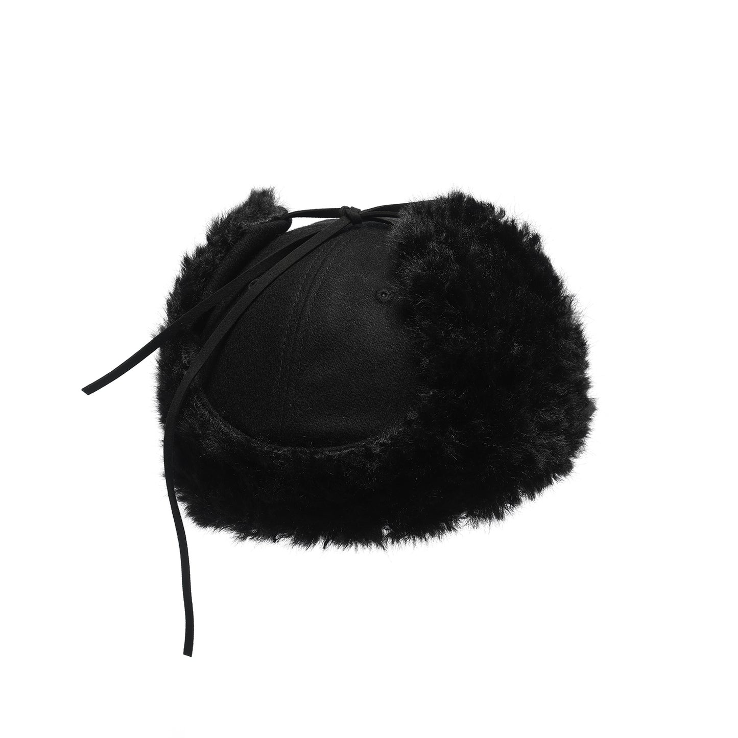 HOUNDSTOOTH EARFLAP CAP