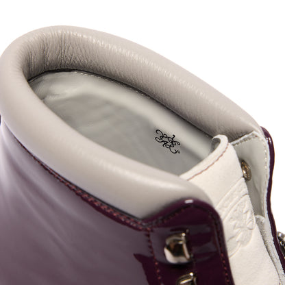 CRICLE CAGE CARABO BOOT – DARK PURPLE