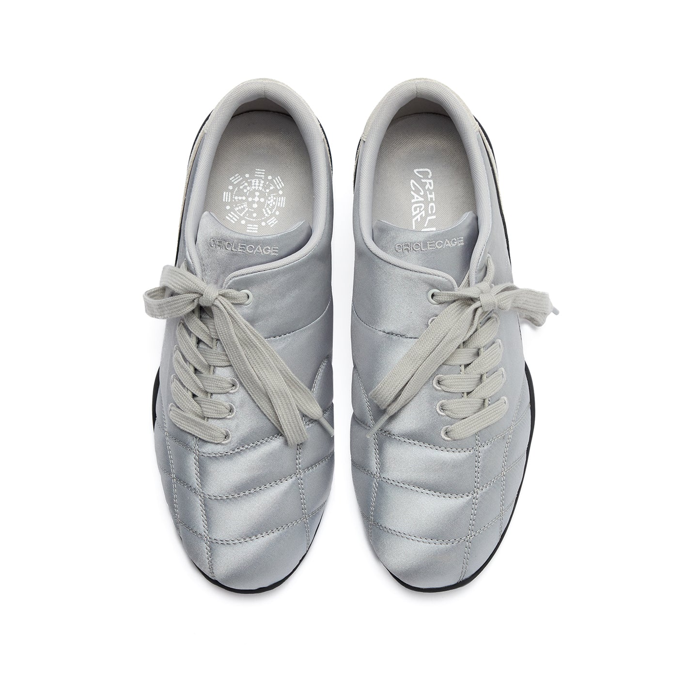 CRICLE CAGE FLEXOR COURT LOW (SATIN SLIVER)