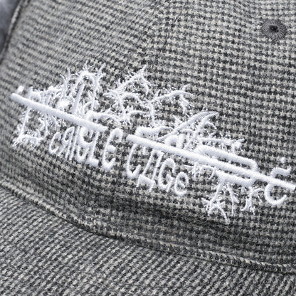 HOUNDSTOOTH EARFLAP CAP