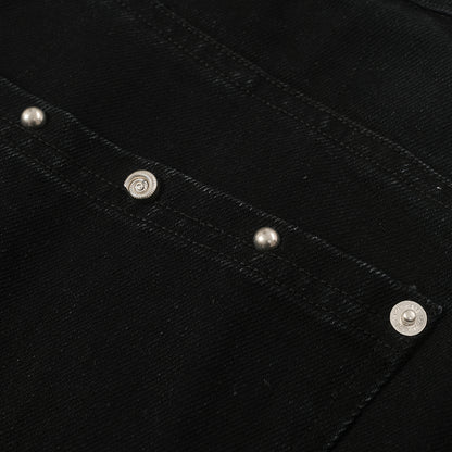 METAL RIVETS BOOT CUT