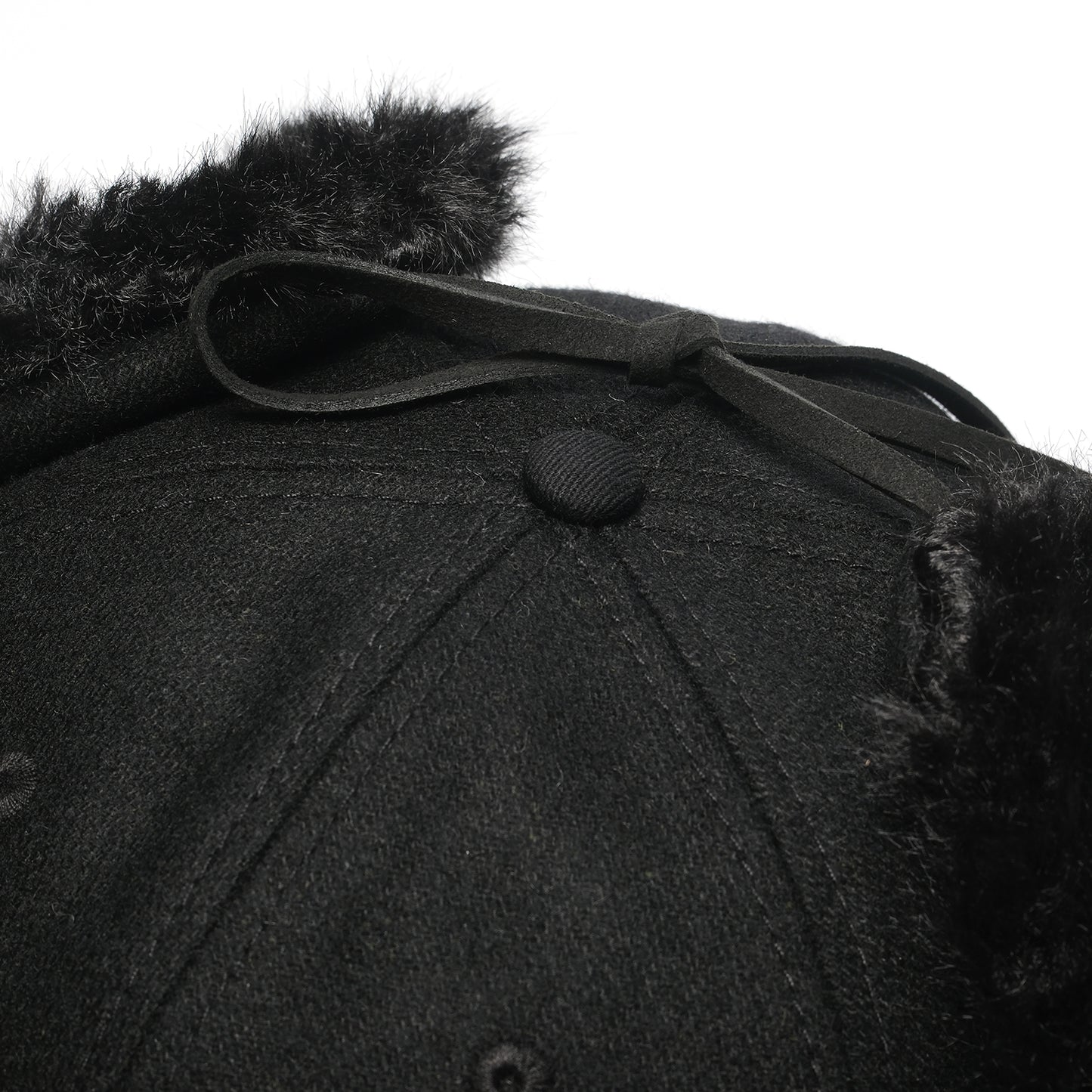 HOUNDSTOOTH EARFLAP CAP